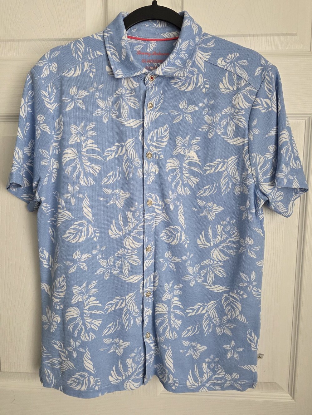 Tommy Bahama IslandZone Napali Palms Knit Camp Shirt - Size S